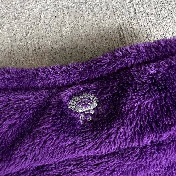 Mountain Hardwear Women’s Purple Fleece Jacket Size XS Soft Full Zip - Picture 5 of 6